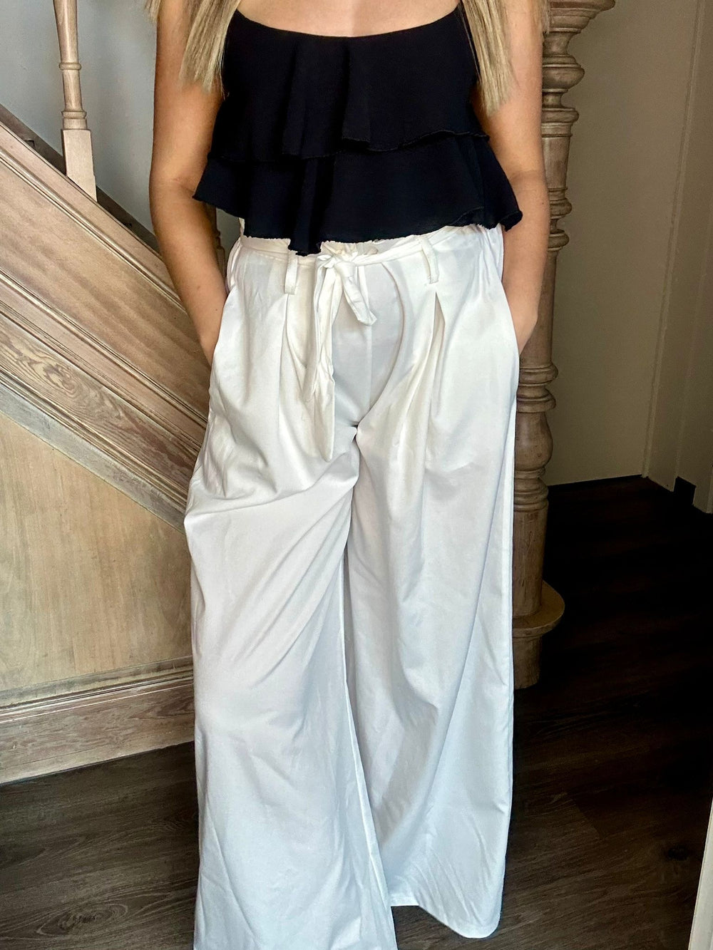 PANTALON CALOU BLANC