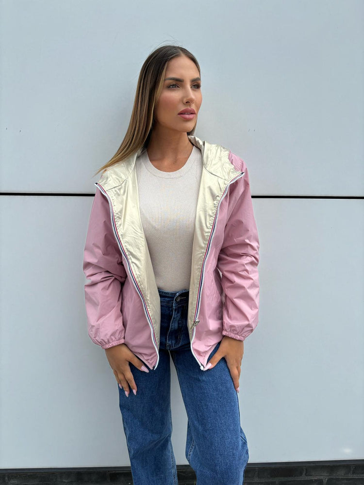 
                  
                    VESTE RÉVERSIBLE AINOA ROSE
                  
                